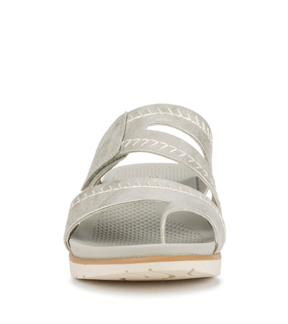 Shaya Slide Sandal Champagne - Women