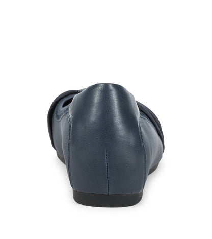Marcie Casual Flat Navy - Women