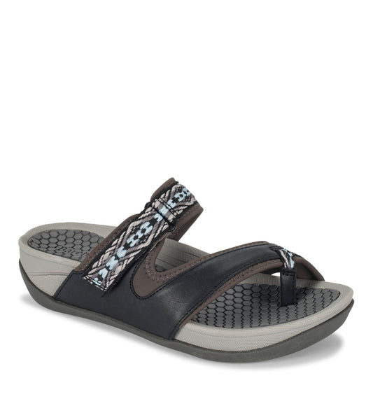 Deserae Slide Sandal Black Multi - Women