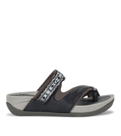 Deserae Slide Sandal Black Multi - Women